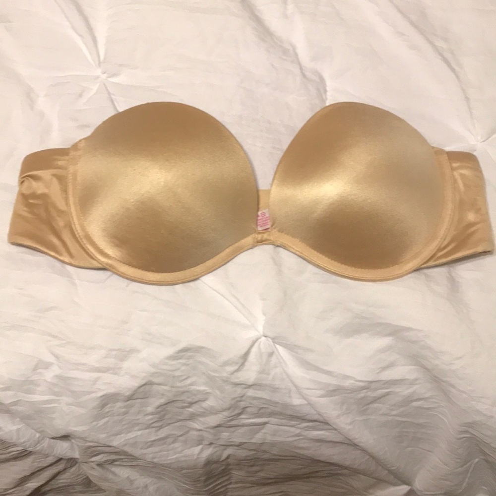 Strapless bra